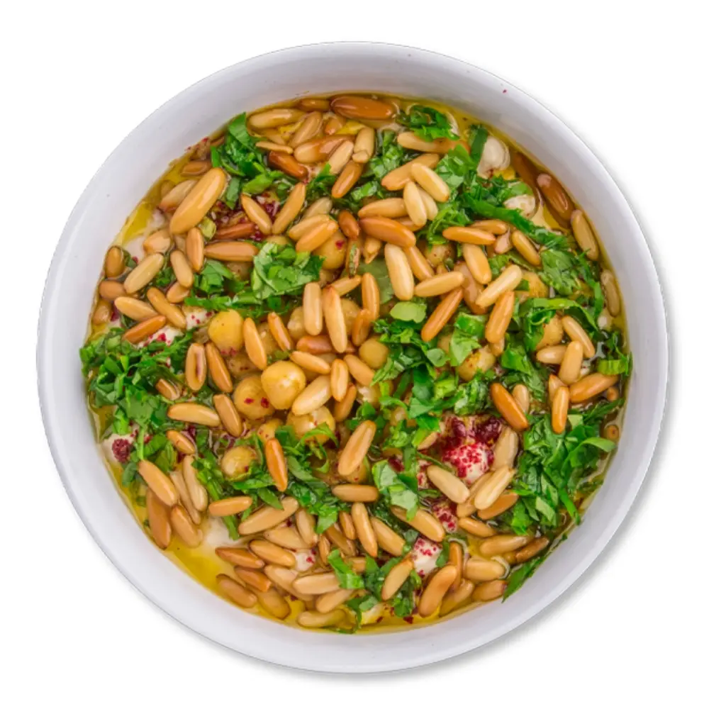 Hummus Fattah With Nuts - Large